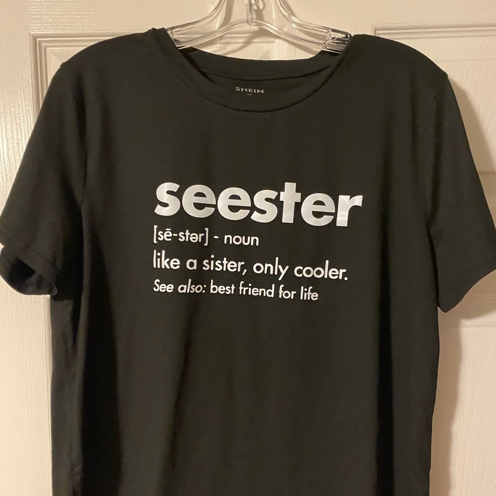 SHEIN “Seester” tshirt size xl